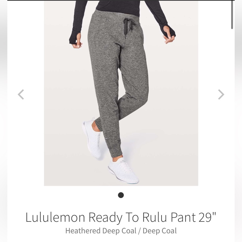 Lululemon Ready to Rulu Pants Women’s 4 Joggers Stretch Comfort Soft Wicking
